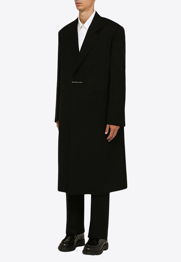 Wool Tailored Long Coat