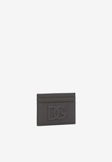 DG Logo Deerskin Print Leather Cardholder