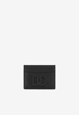 DG Logo Deerskin Print Leather Cardholder