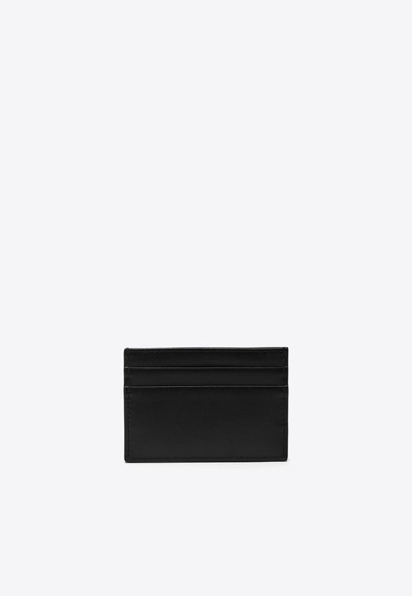 Logo-Embossed Leather Cardholder