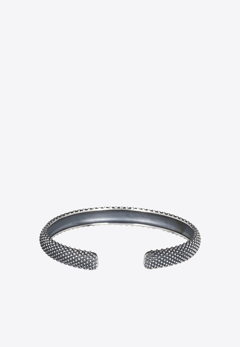 Dotted Rigid Bracelet Cuff