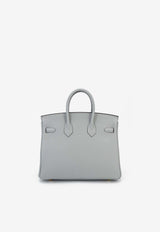 Birkin 25 in Bleu Glacier Togo Leather with Gold Hardware