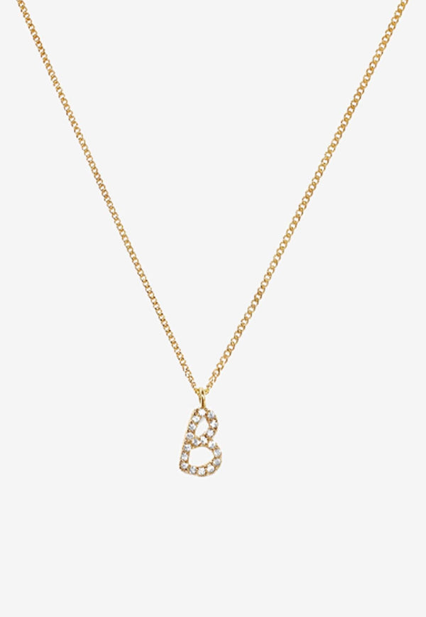 Bobbi Alphabet B Necklace