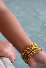 Buddhist Braided Bangle