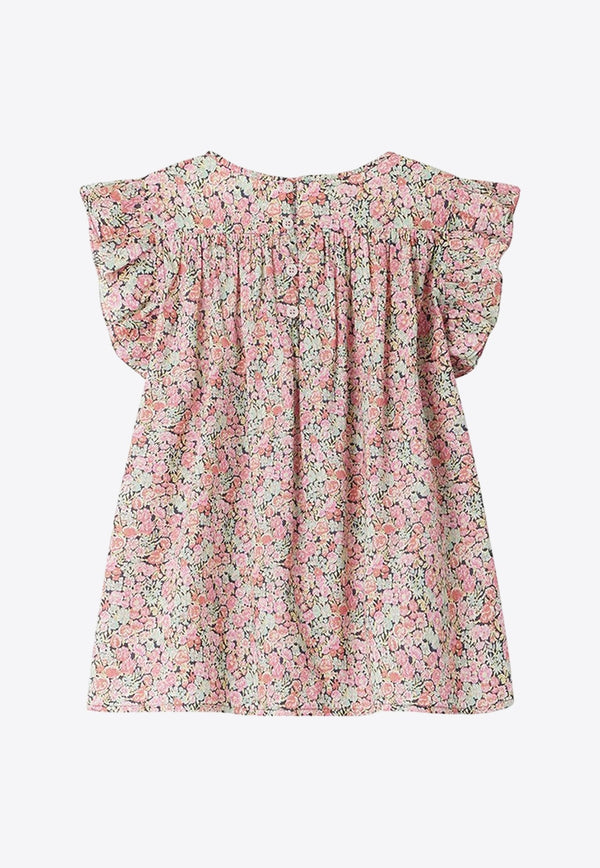 Girls Fidji Floral Blouse