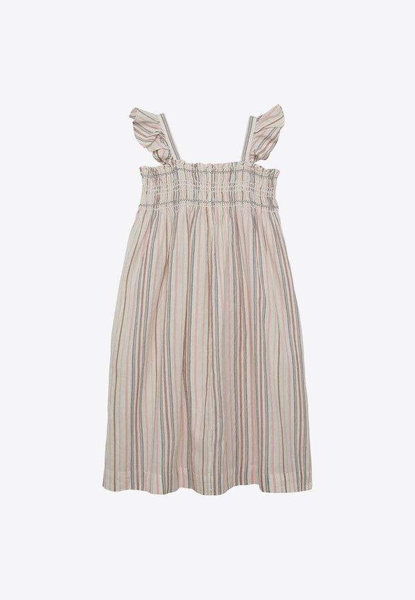 Girls Alexandra Striped Dress