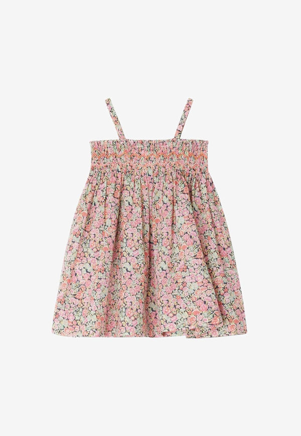 Baby Girls Fabricia Floral Smocked Dress
