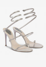 Cleo 105 Wraparound Satin Sandals