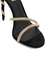 Margot 105 Crystal-Embellished Sandals