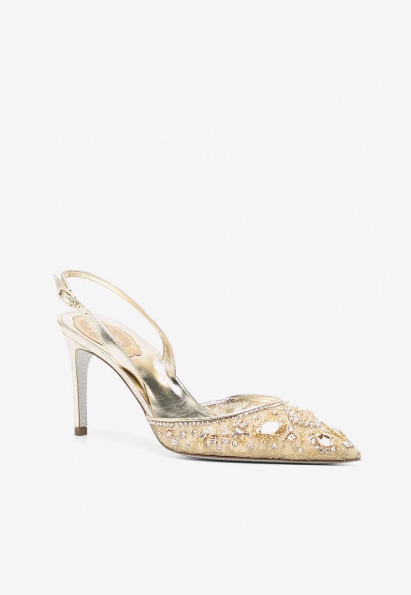 Hina 80 Slingback Pumps