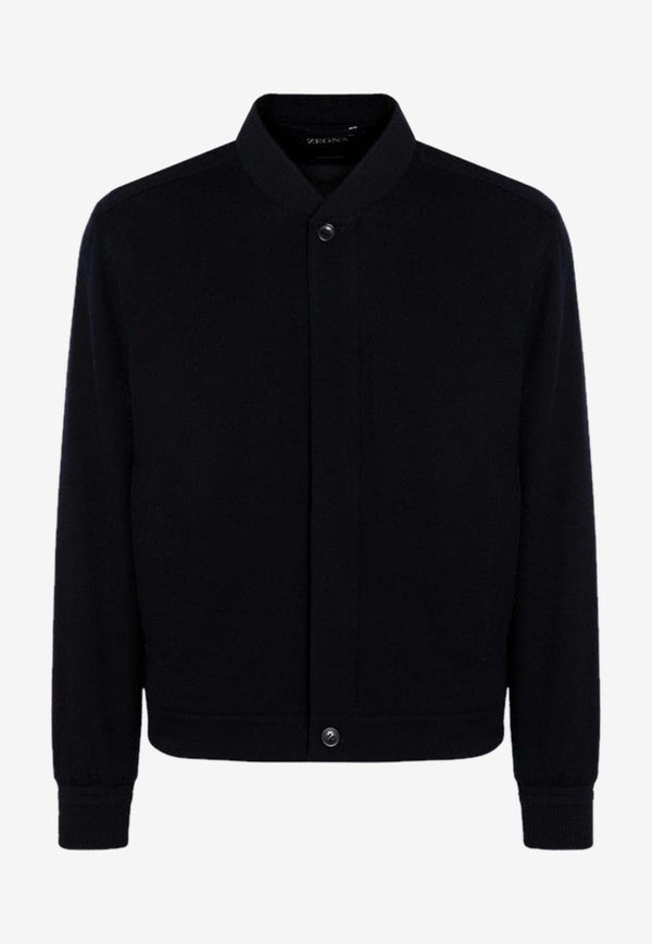 Cashmere Bomber Jacket