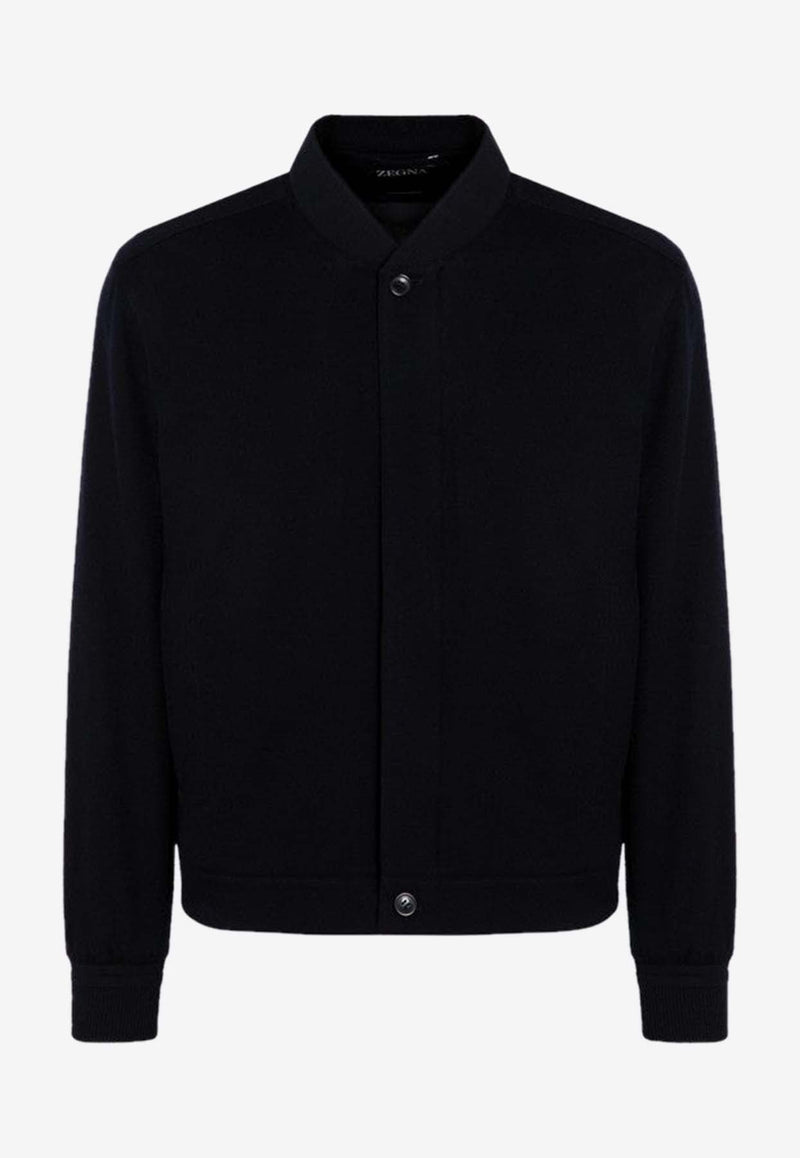 Cashmere Bomber Jacket