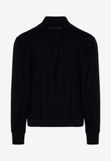 Cashmere Bomber Jacket