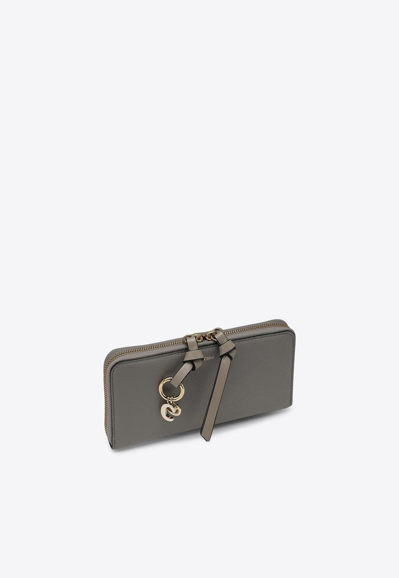 Alphabet Zipped Wallet