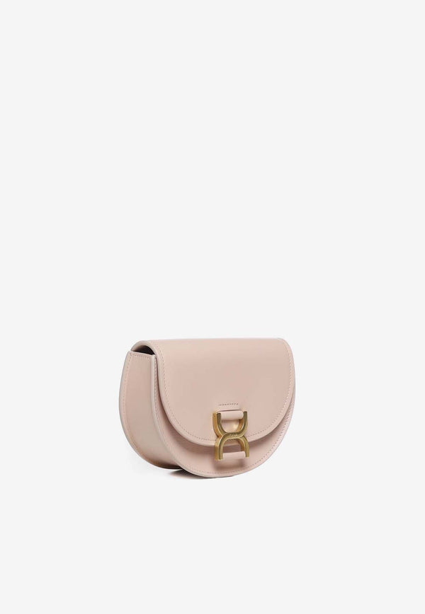 Mini Marcie Flap Leather Shoulder Bag