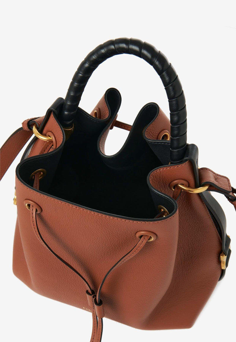 Marcie Bucket Bag in Leather