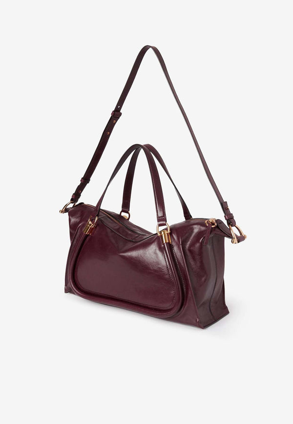 Paraty 24 Duffle Bag in Shiny Leather