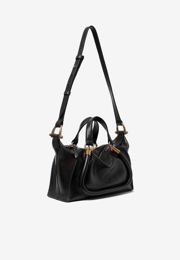 Small Paraty 24 Top Handle Bag in Shiny Leather