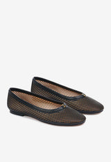 Marcie Ballerina Flats in Leather