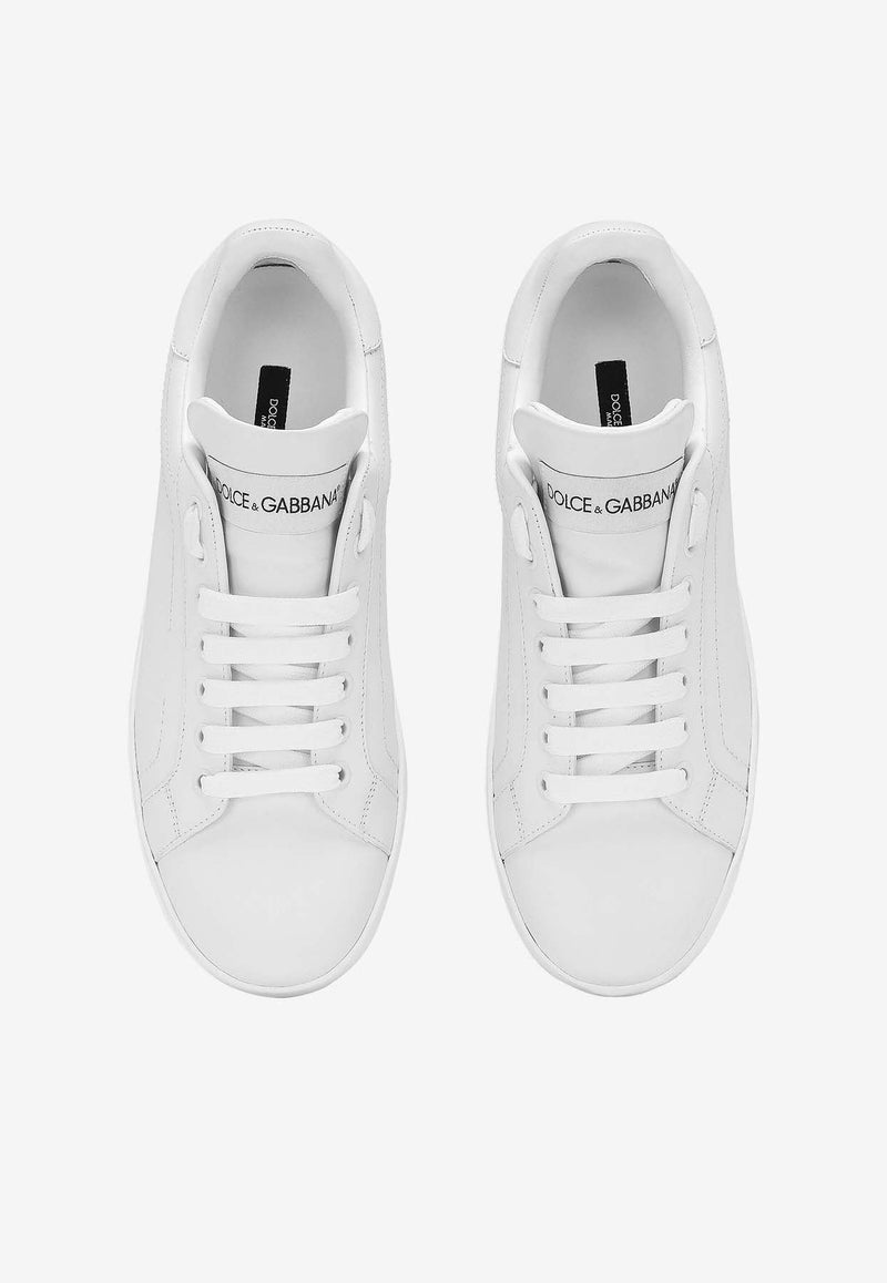 Portofino Leather Low-Top Sneakers