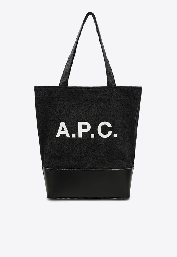 Axel Logo Print Tote Bag