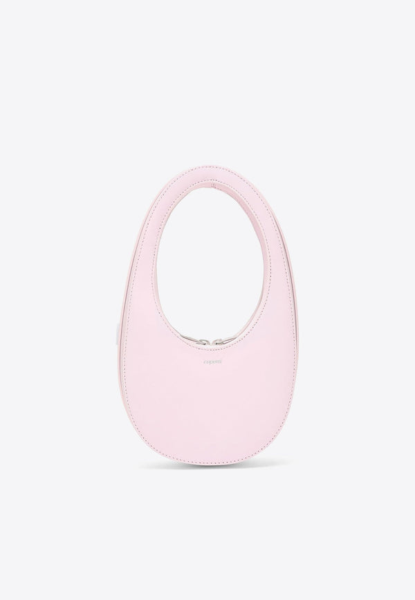Mini Swipe Oval-Shaped Hobo Bag