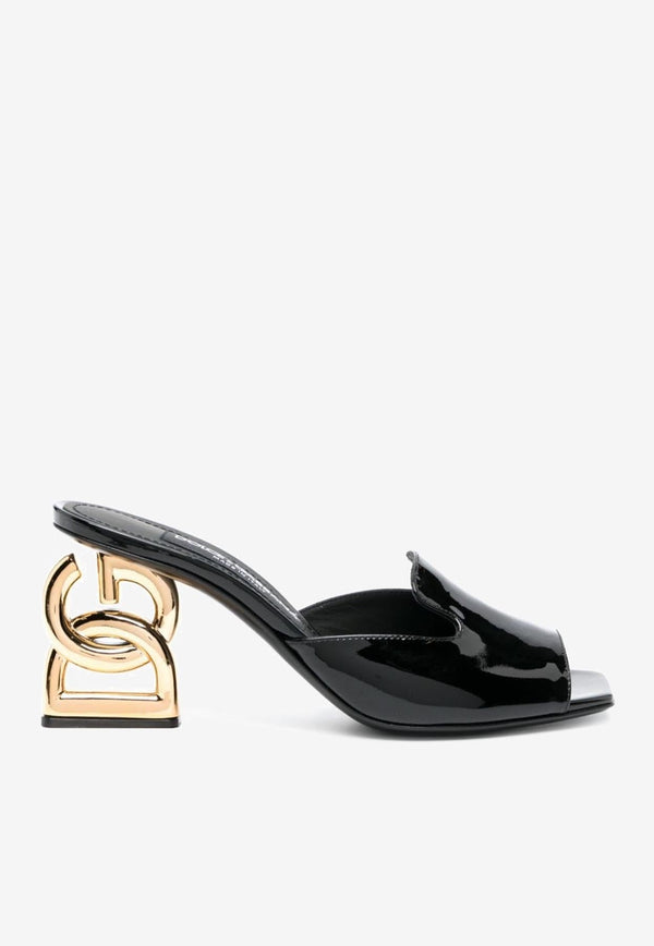 Keira 80 Patent Leather Mules