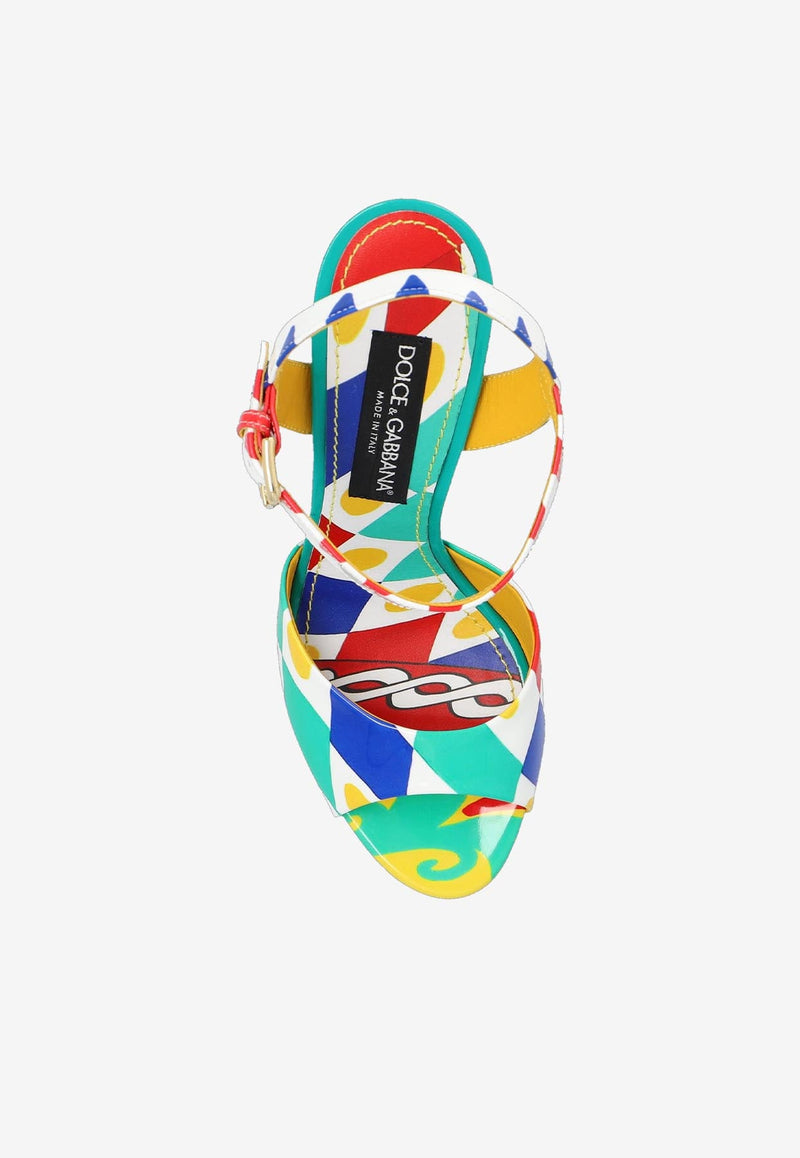 Keira 105 Carretto Print Platform Sandals