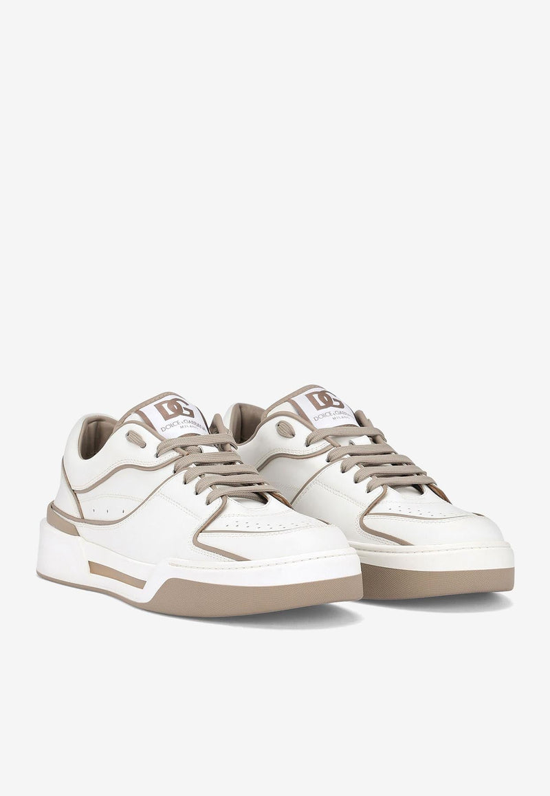 Calfskin New Roma Low-Top Sneakers