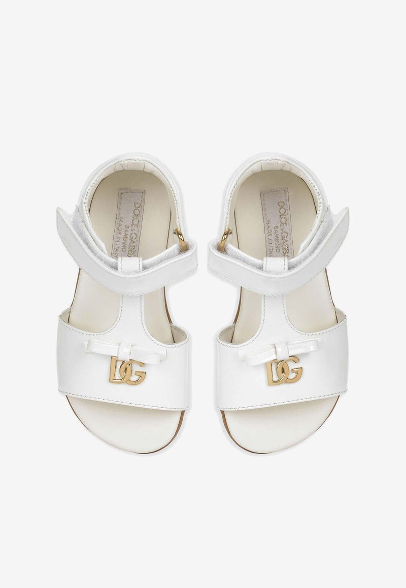 Baby Girls DG Patent Leather Sandals