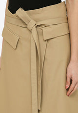 Deserto Wrap-Around Midi Skirt