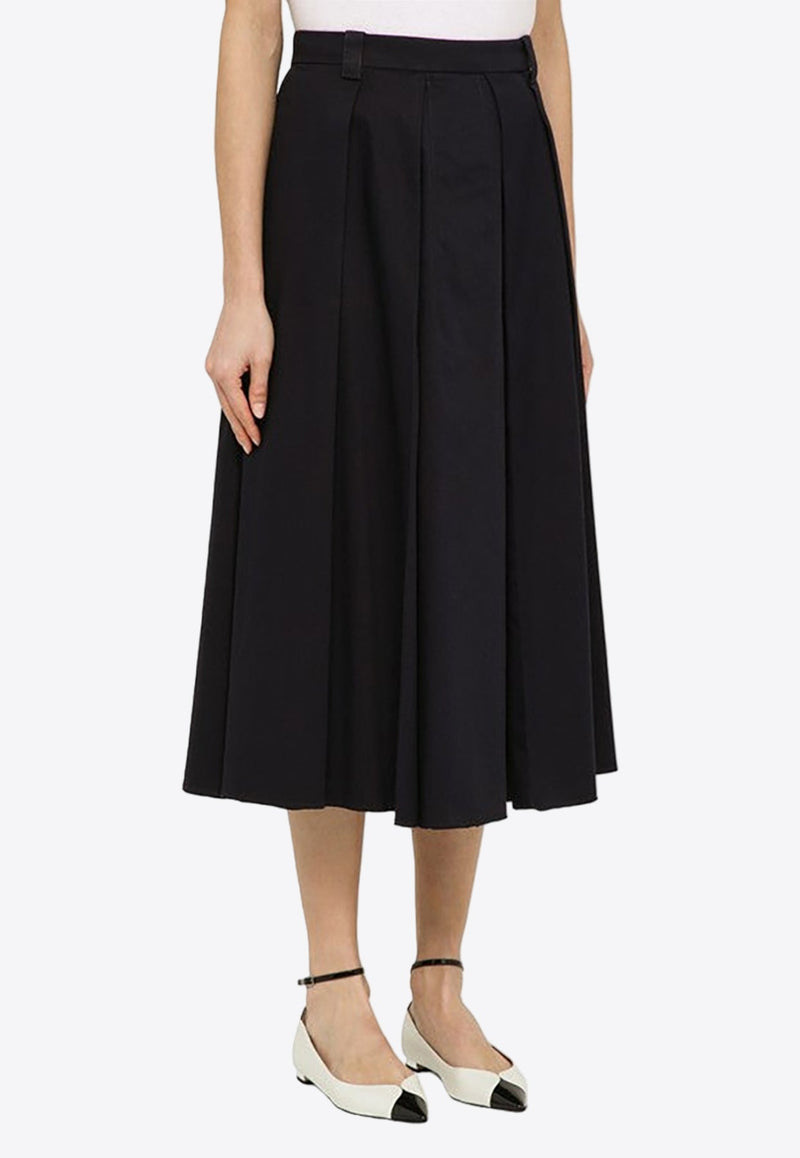 Flounced Henrique Midi Skirt