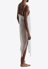 Madeline Semi-Sheer Midi Dress