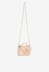 Mini B-Buzz 17 Croc-Embossed Leather Crossbody Bag