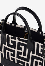 Small B-Army Monogram Jacquard Tote Bag