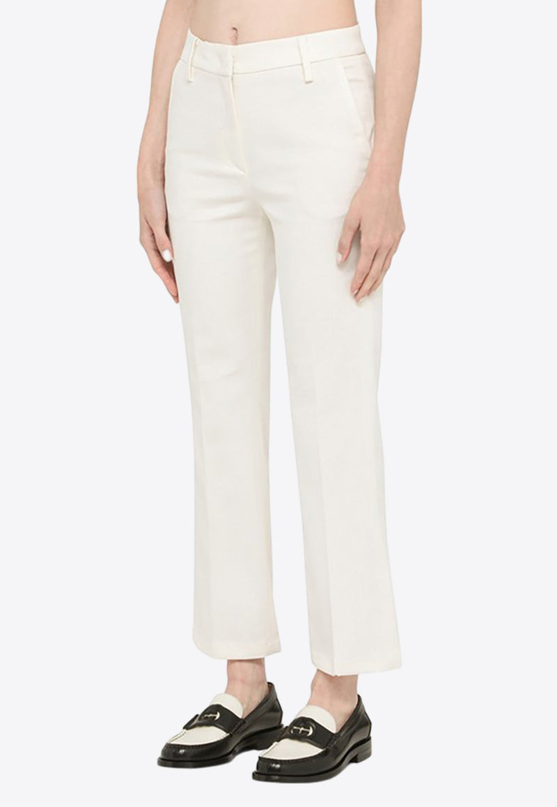 Boot-Cut Tailored Pants