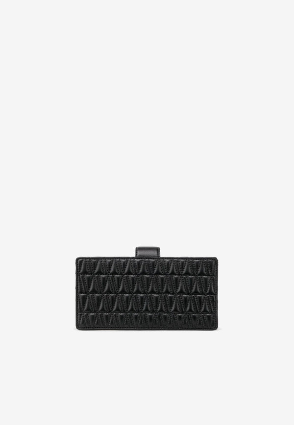 Virtus Quilted Leather Clutch