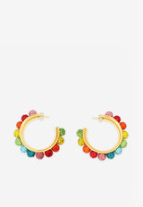 Disco Darling Crystal Embellished Earrings