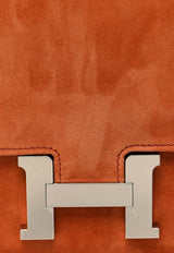 Constance 18 in Paprika Doblis Leather with Palladium Hardware