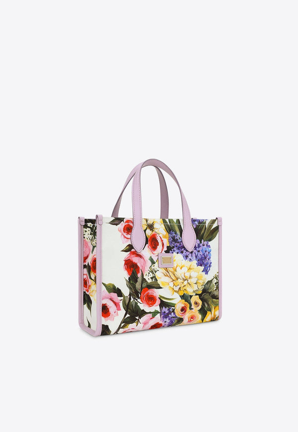 Girls Garden Print Tote Bag