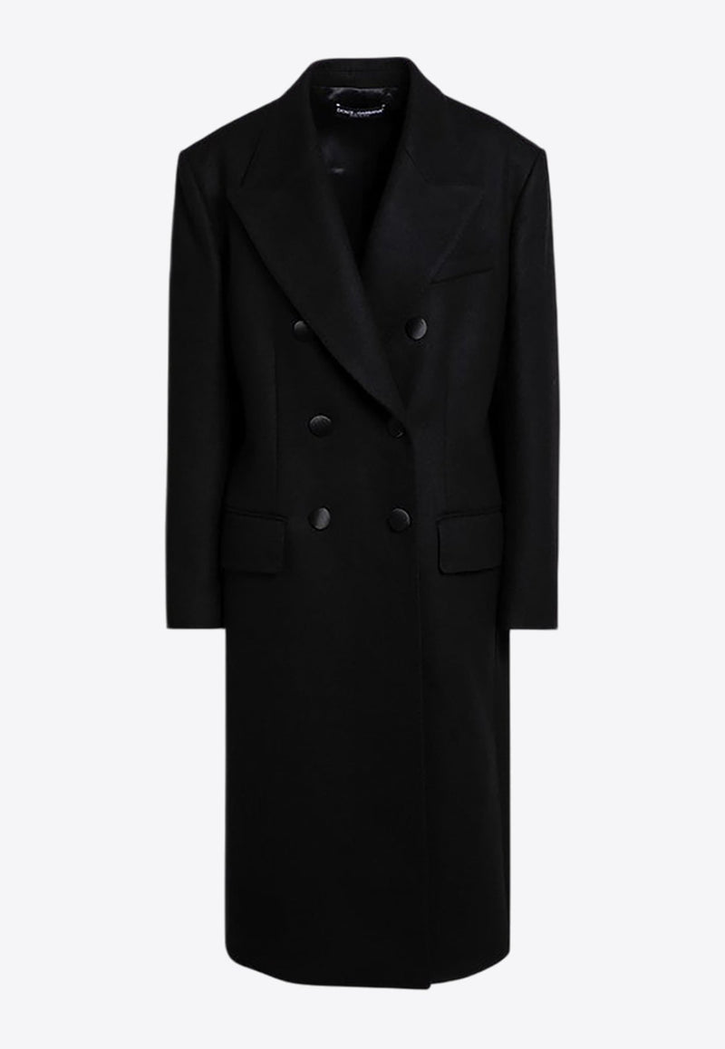 Double-Breasted Wool Coat