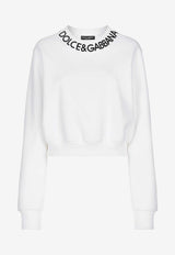 Logo-Embroidered Pullover Sweatshirt