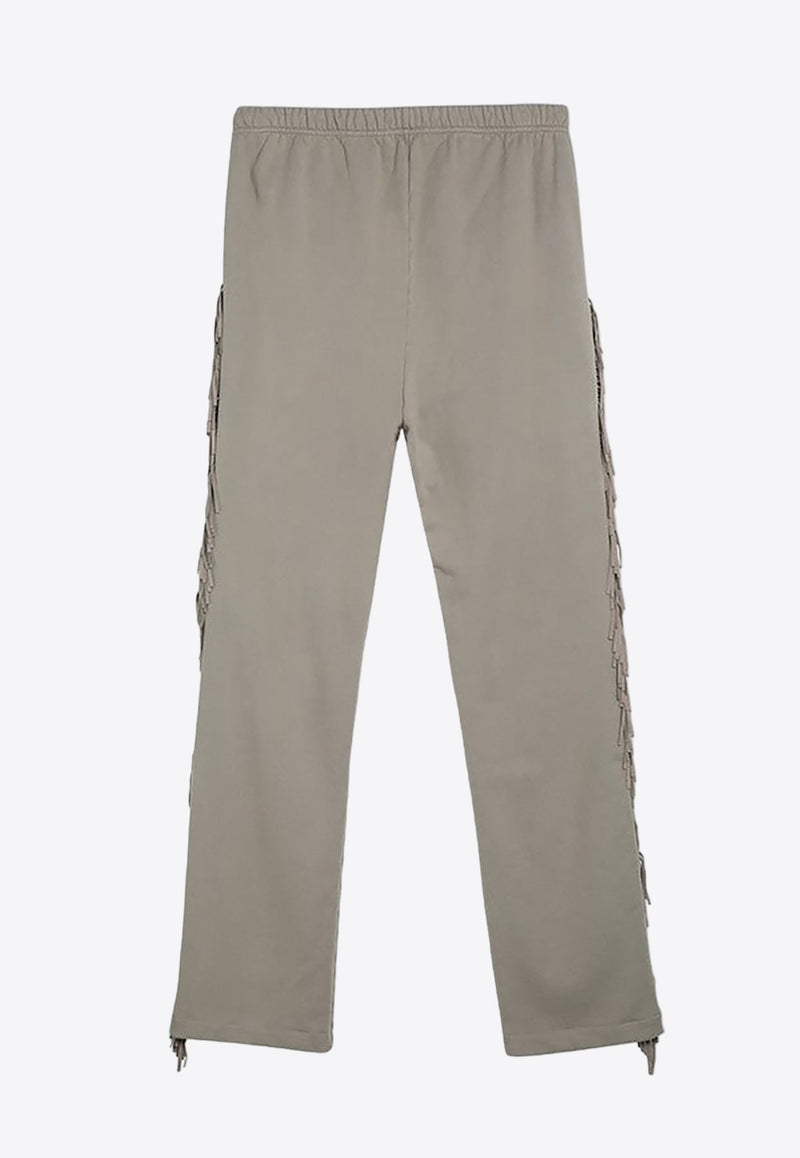 Fringed Track Pants