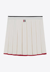 Pleated Mini Skirt