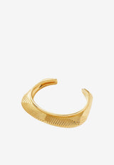 Hera Dome Ridge Bracelet Cuff