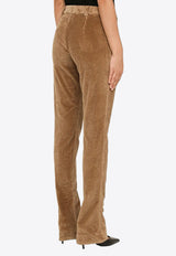 Stretch Corduroy Bell Bottom Pants