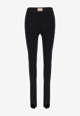 Logo Label Leggings