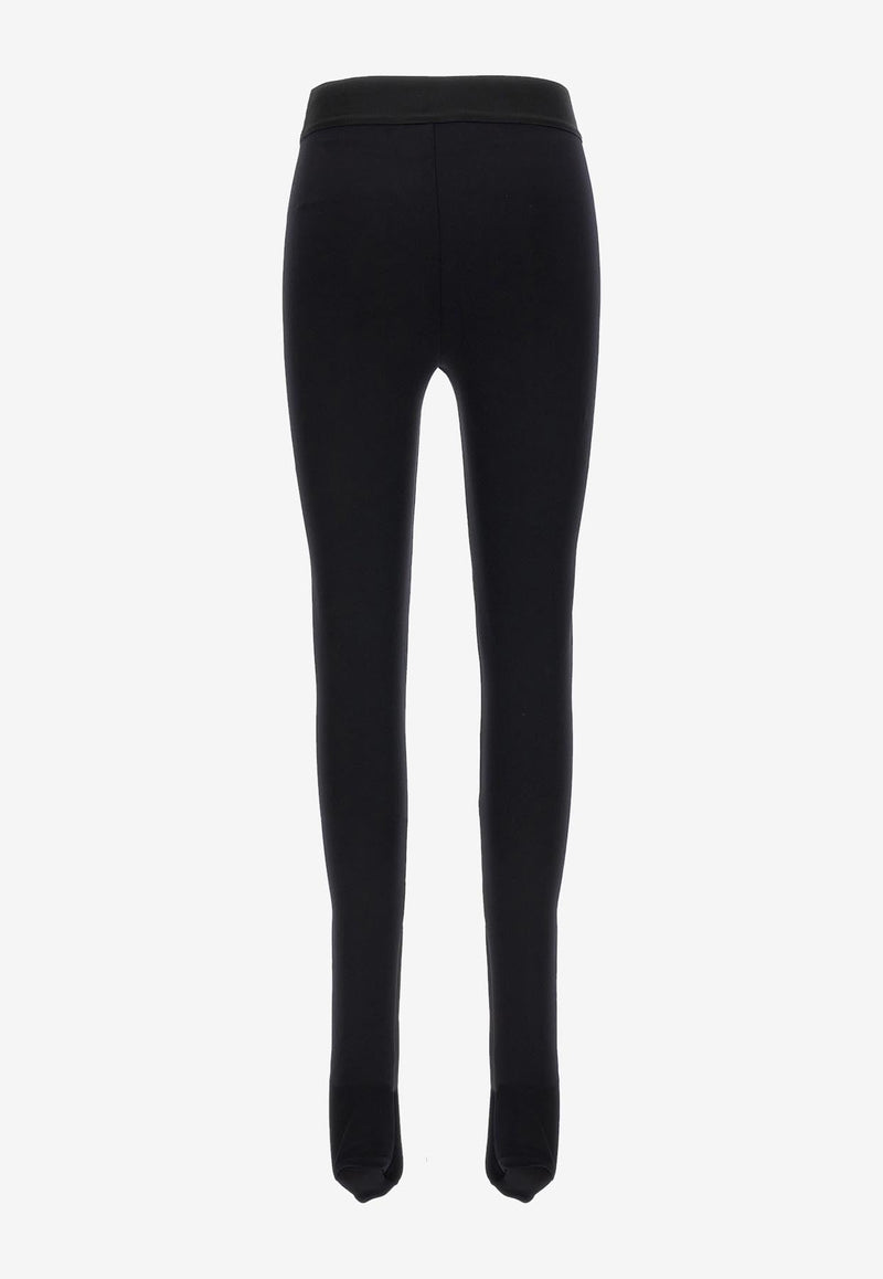 Logo Label Leggings