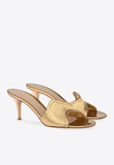 Lucrezia 70 Metallic Mule Sandals