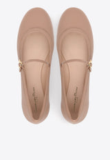 Carla Leather Ballerina Shoes